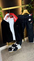 TOMMY HİLFİGER CEKET - KOT TAKIMI
