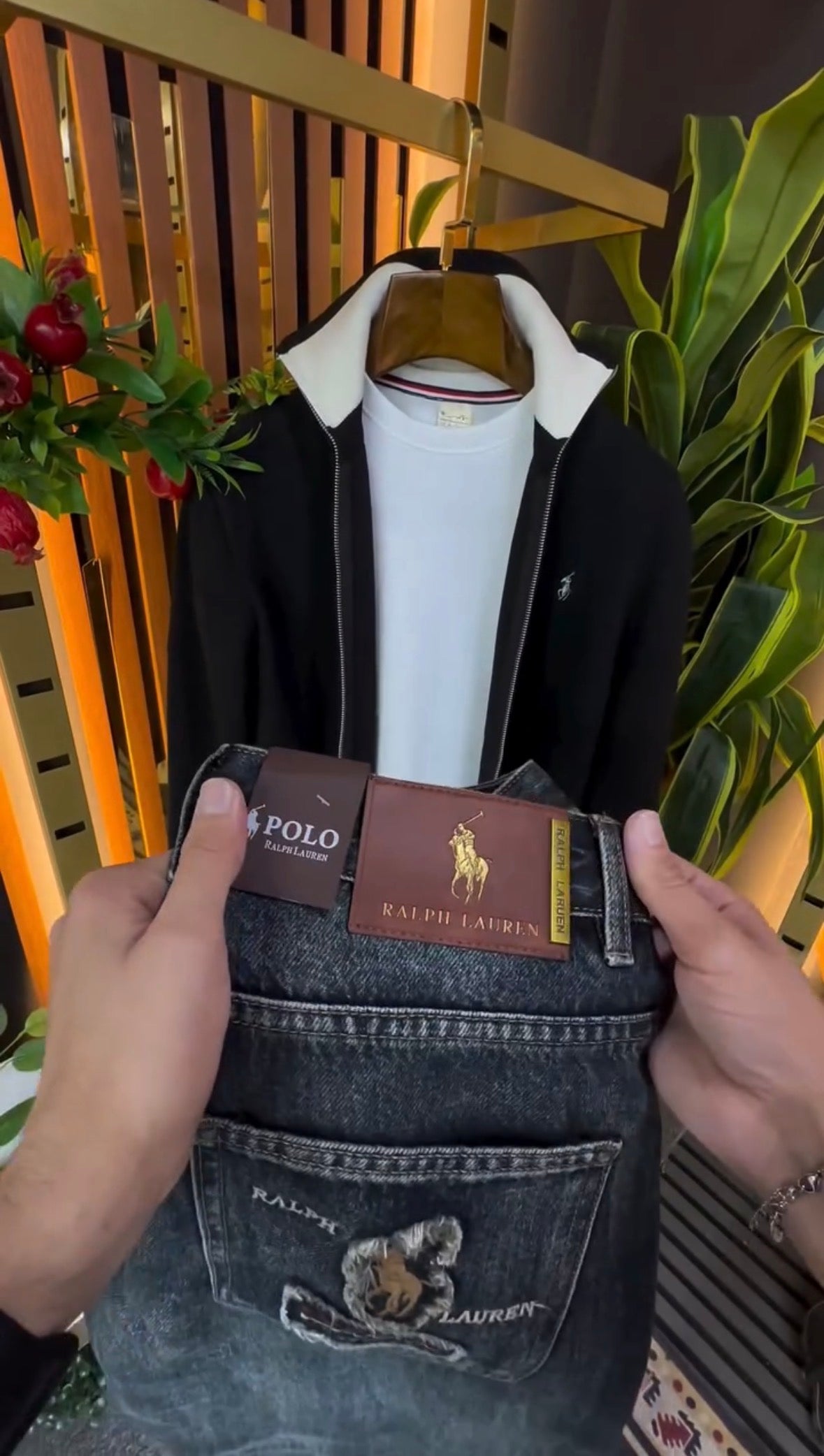 RALPH LAUREN KOT PANTOLON