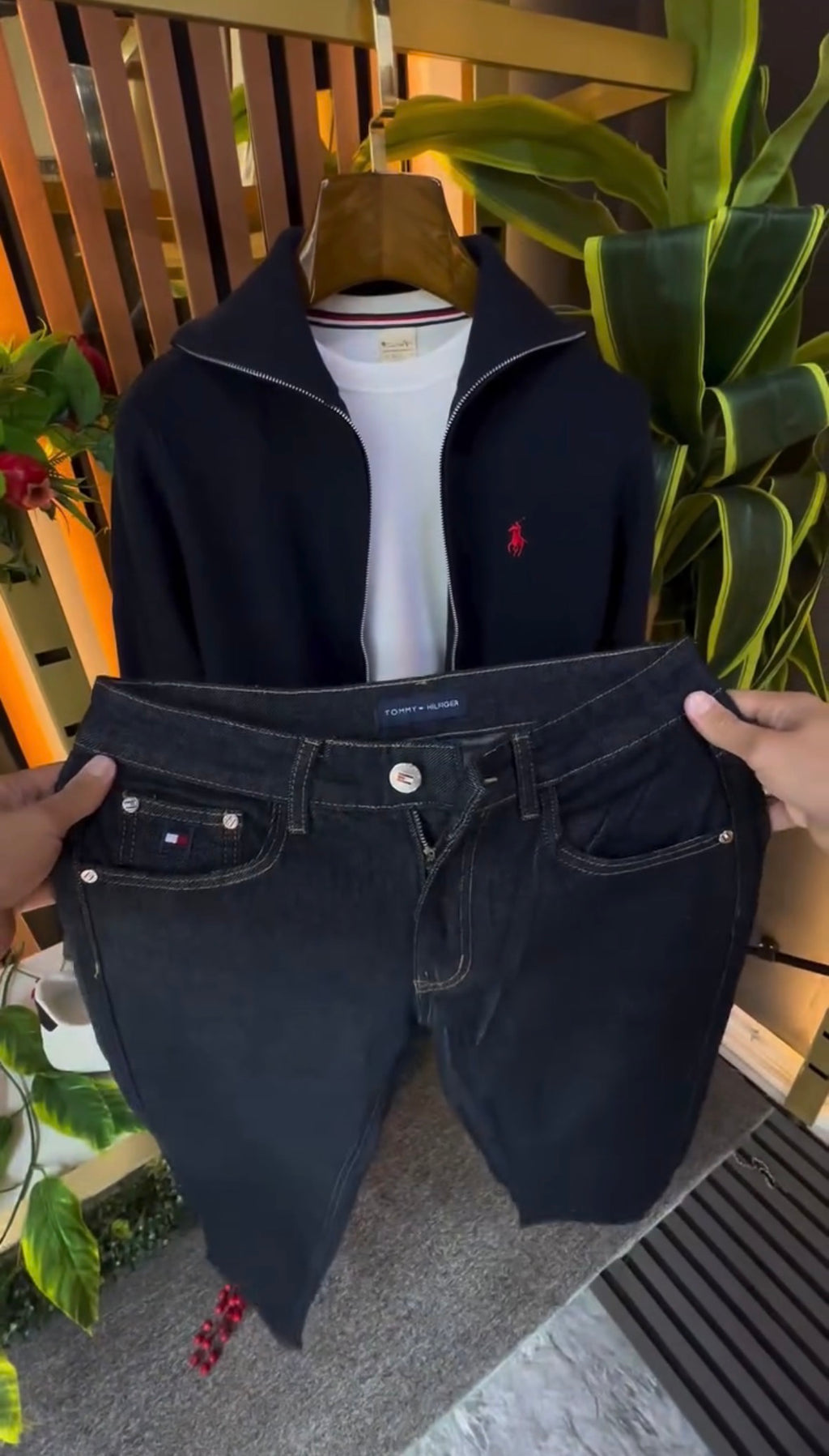 TOMMY HİLFİGER KOT PANTOLON