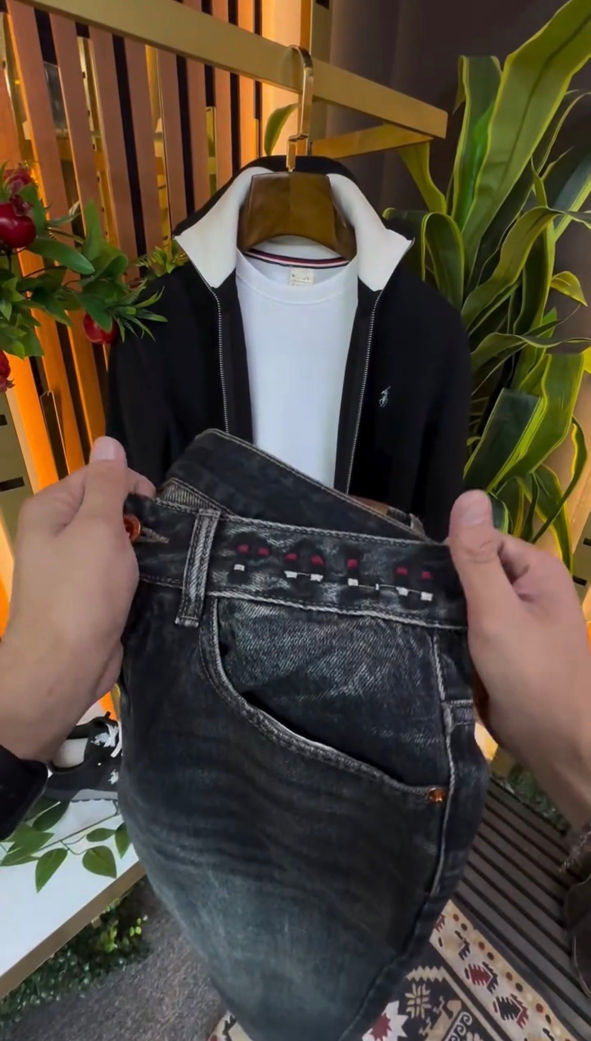 RALPH LAUREN KOT PANTOLON