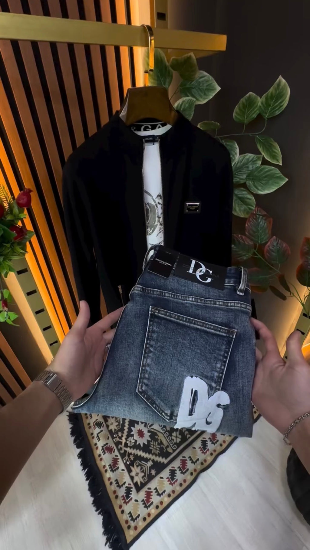 DOLGE GABBANA KOT PANTOLON