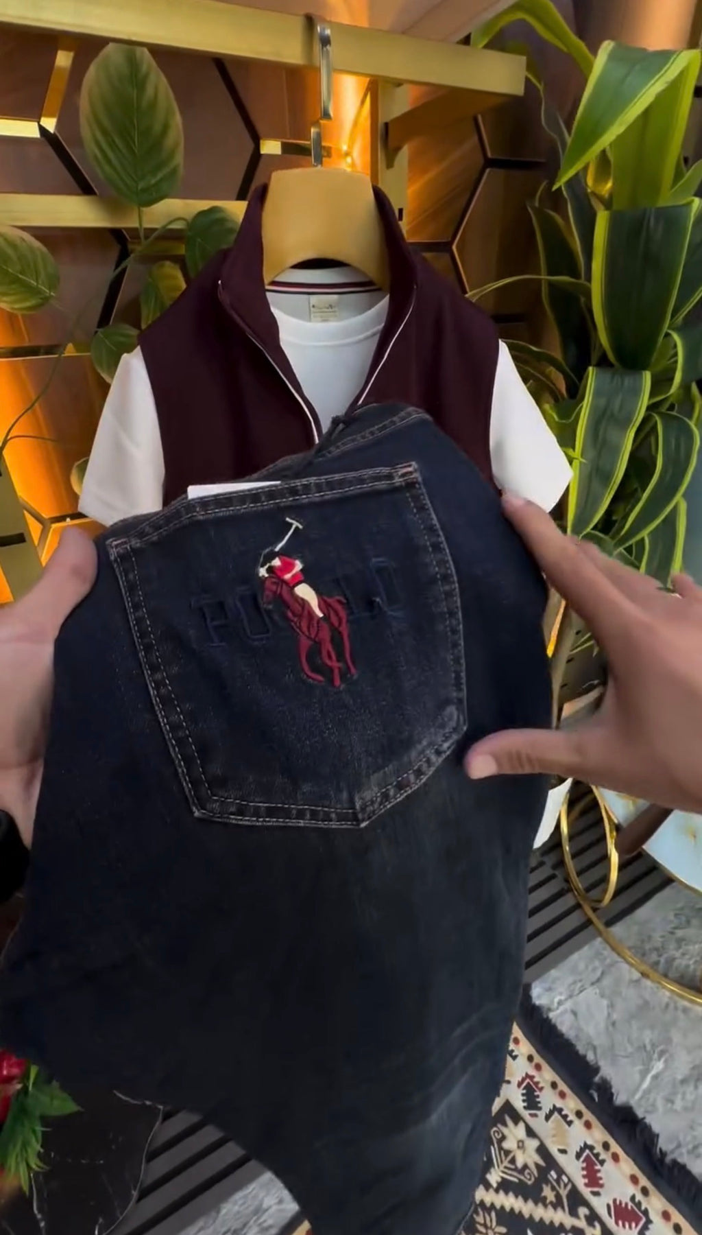 RALPH LAUREN KOT PANTOLON