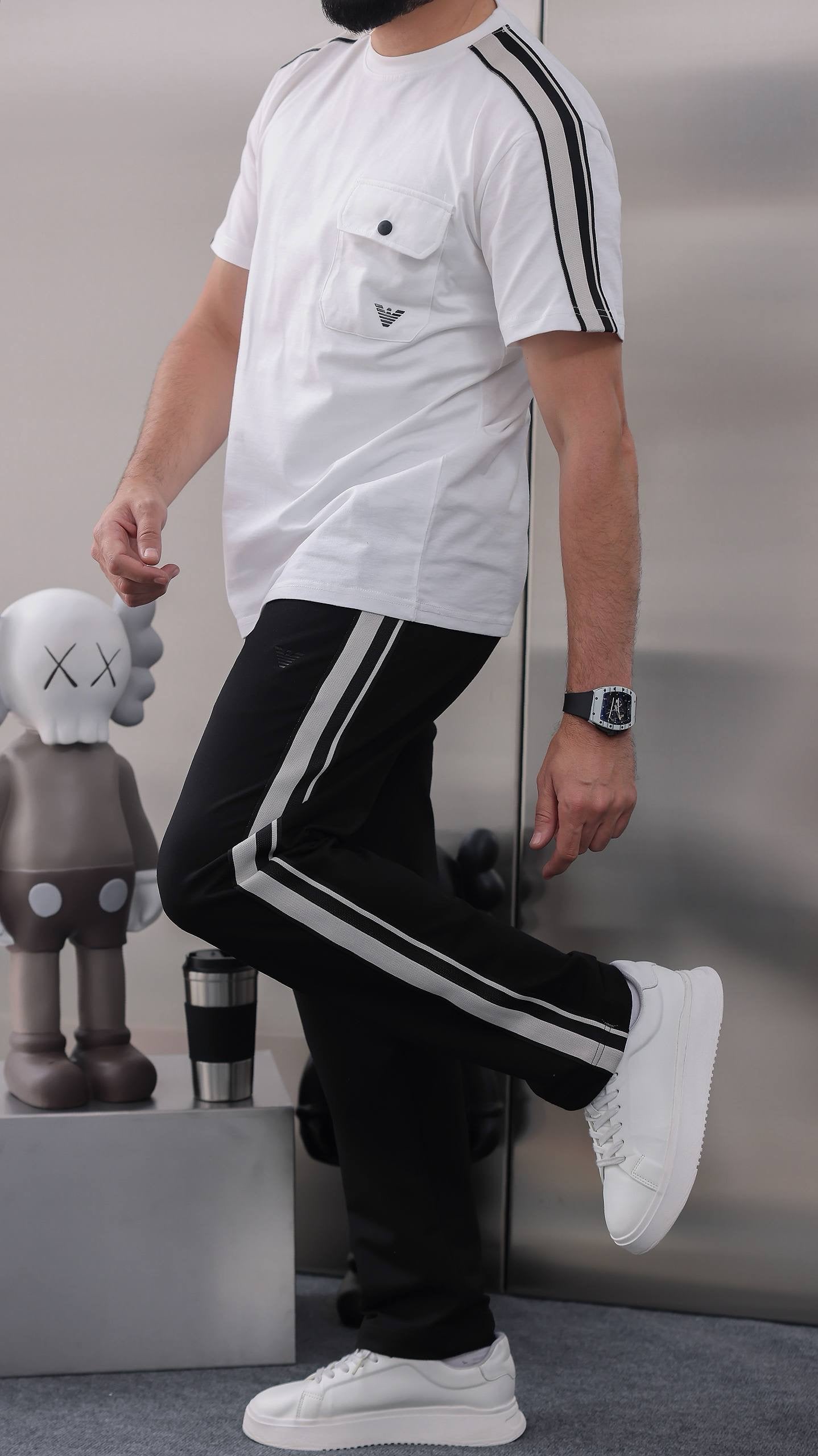 Emporıo Armani Şeritli Eşofman Takımı