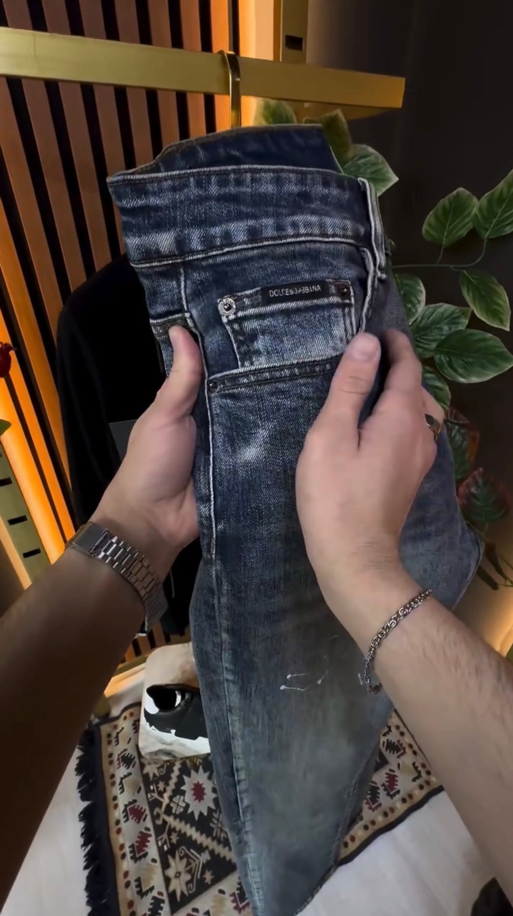 DOLGE GABBANA KOT PANTOLON