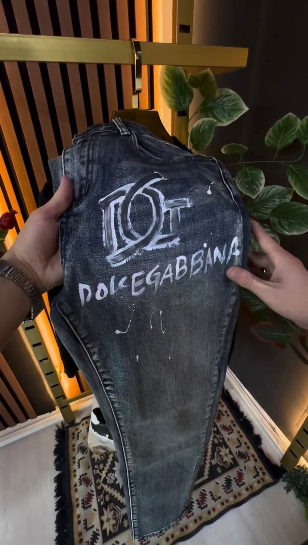 DOLGE GABBANA KOT PANTOLON