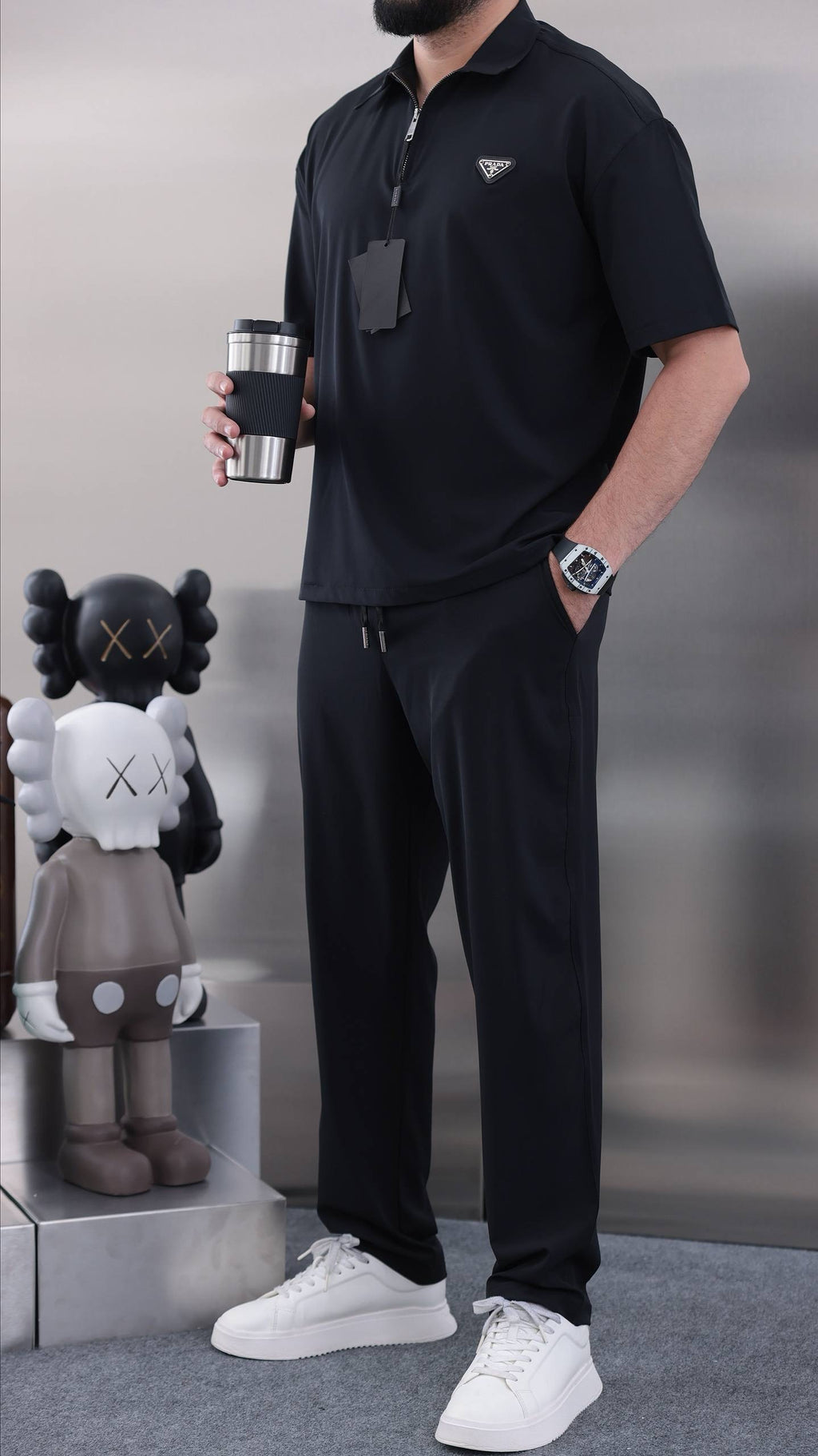Prada Polo Yaka Eşofman Takımı