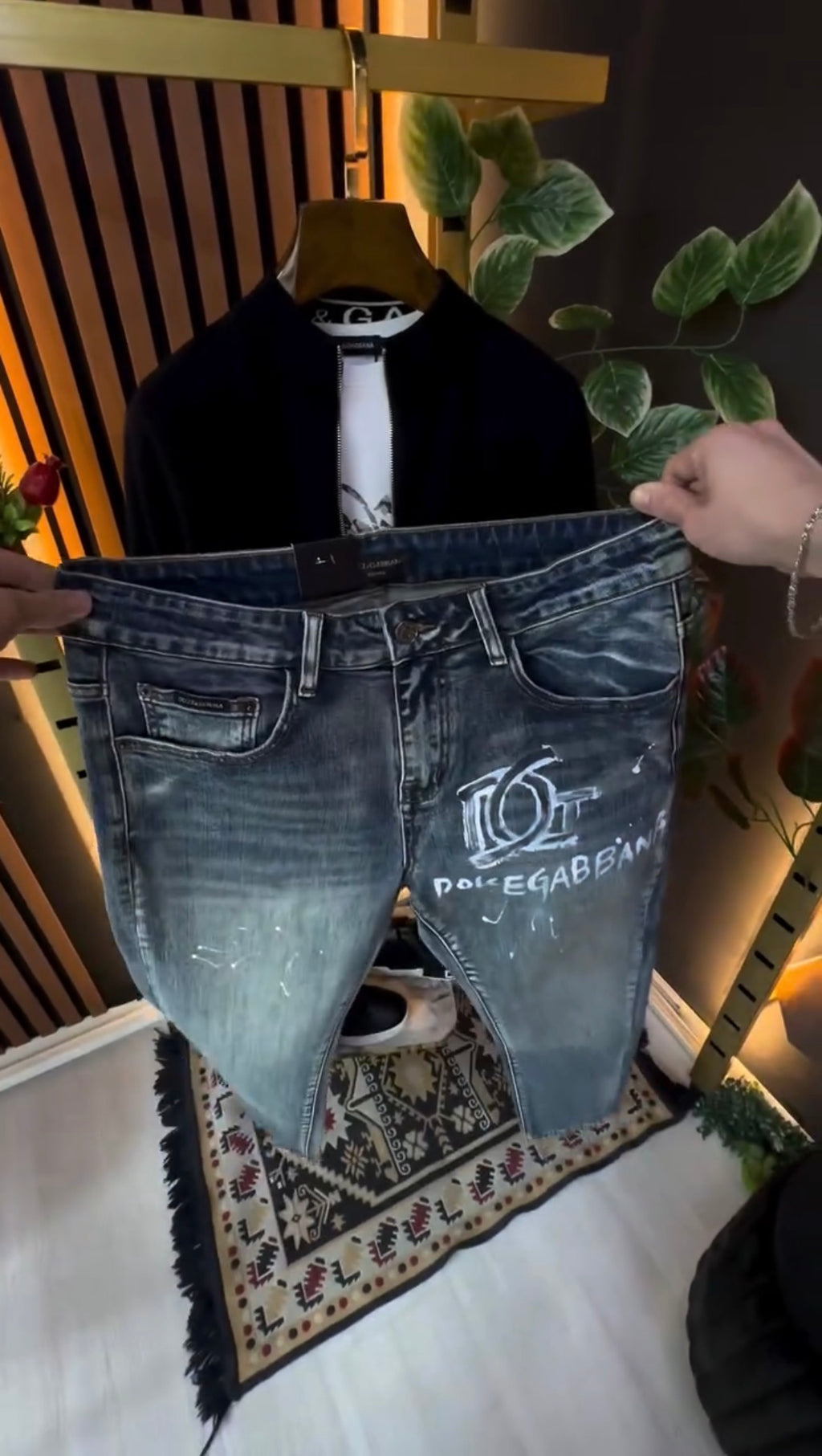 DOLGE GABBANA KOT PANTOLON