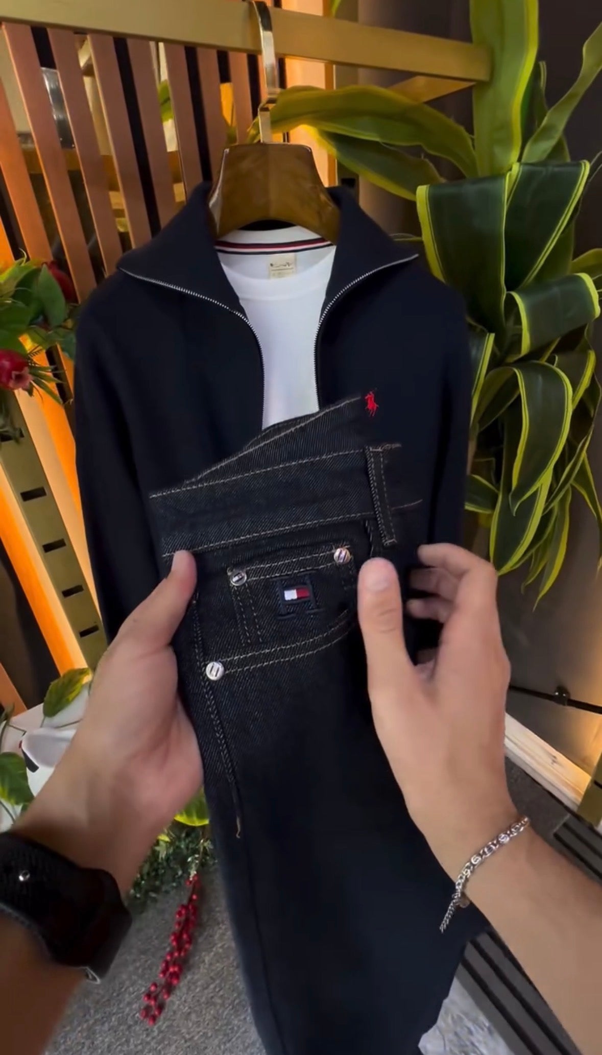 TOMMY HİLFİGER KOT PANTOLON