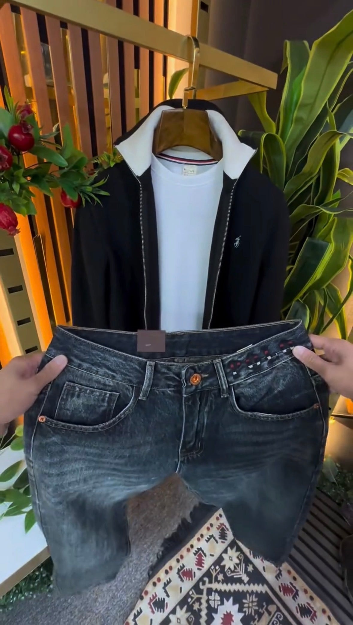 RALPH LAUREN KOT PANTOLON