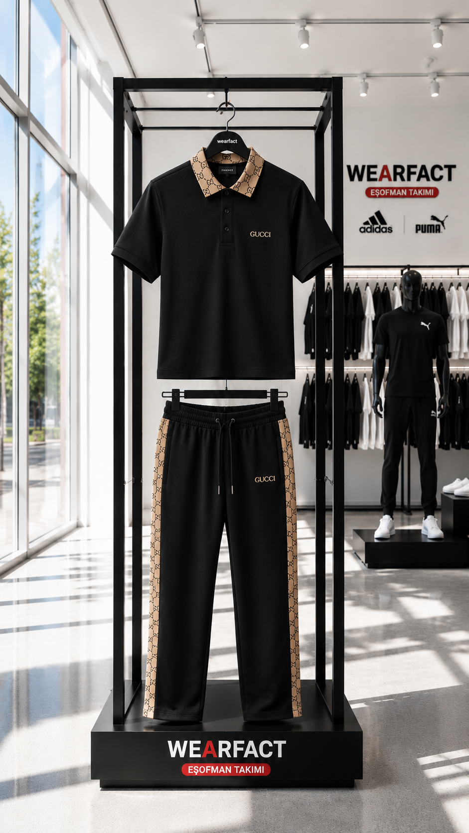Gucci Şerit Polo Yaka