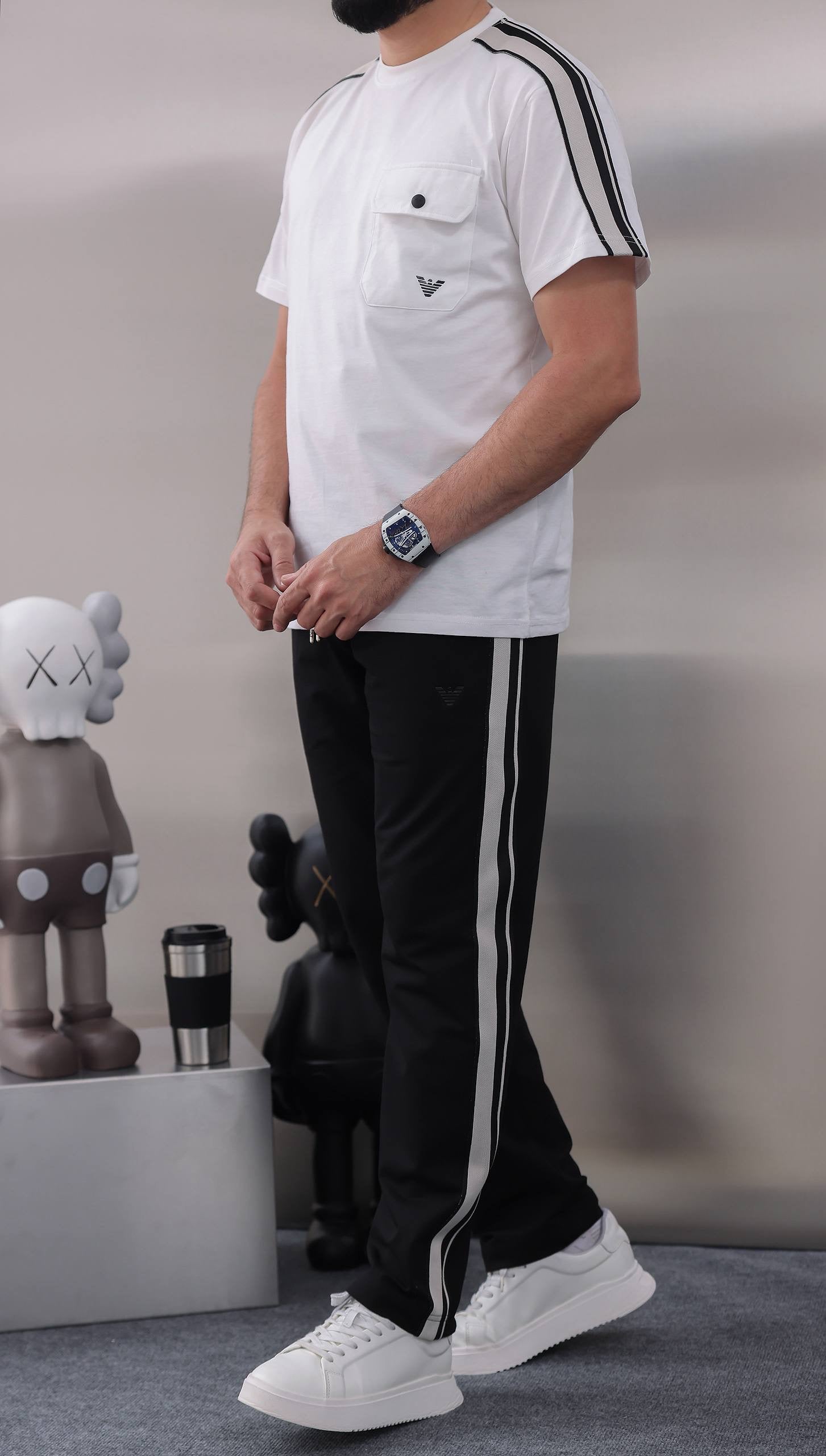 Emporıo Armani Şeritli Eşofman Takımı