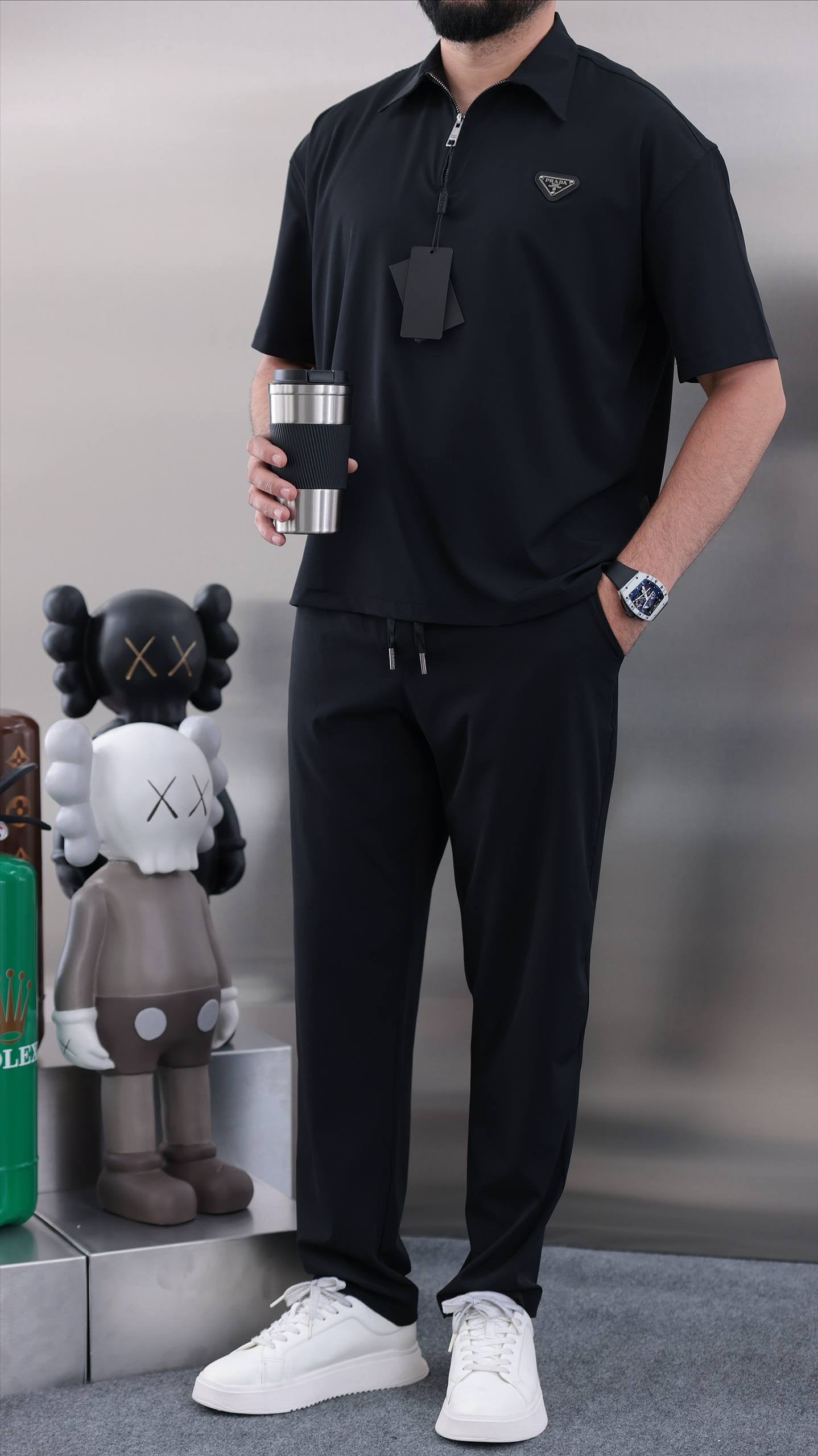 Prada Polo Yaka Eşofman Takımı
